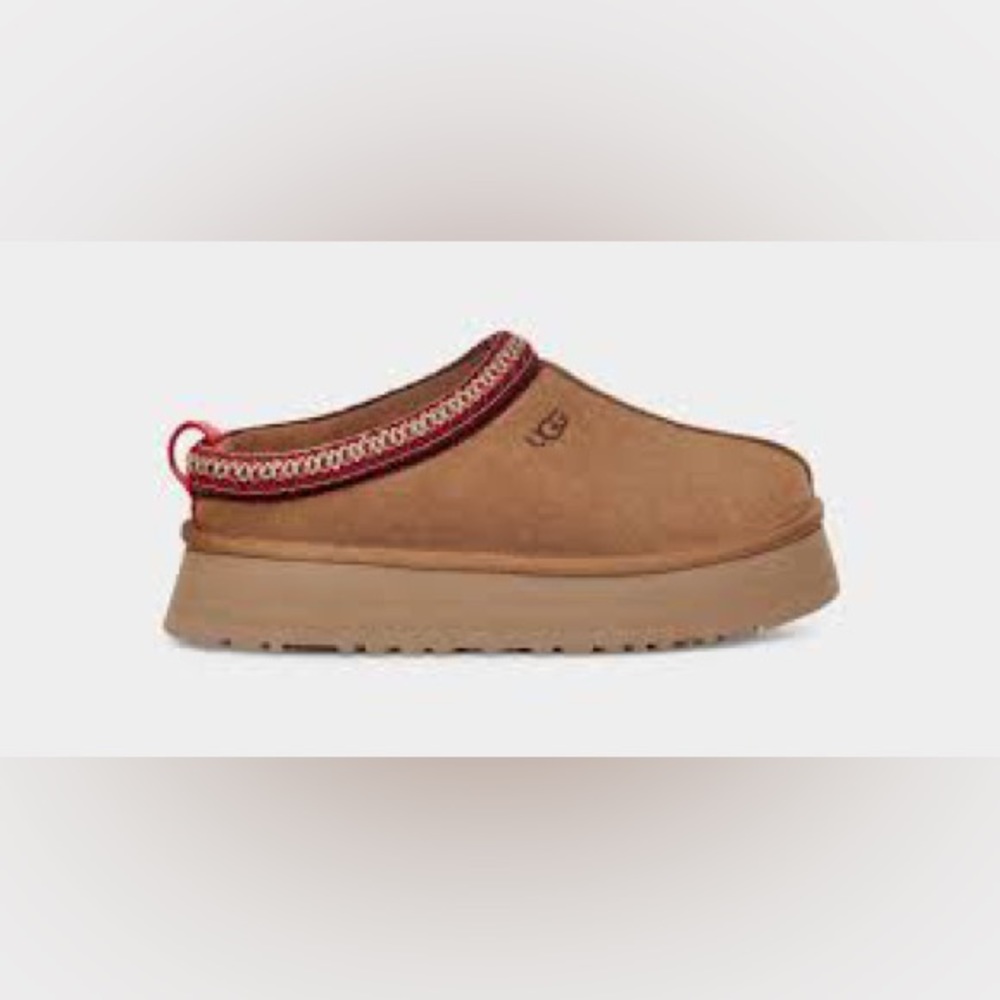 Brand New NWT UGG Tazz Mule Slipper Clog Chestnut Women’s Size 8